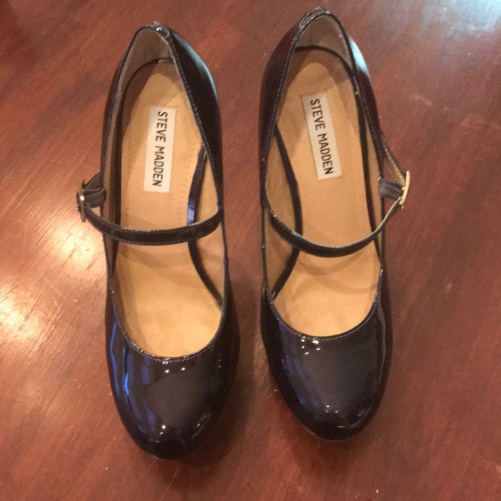 Steve Madden BELLAHH Heels size 8.5 - NAVY